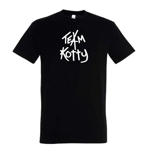Tomy Kotty tričko Team Kotty - Edícia Rodina Čierna XXL
