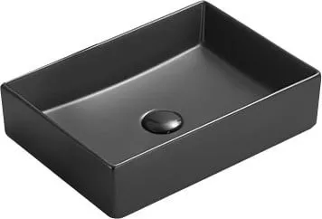 MEXEN - Goya umývadlo na dosku 45x32, čierna mat 22184585