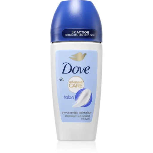 Dove Advanced Care Talco dezodorant roll-on 50 ml