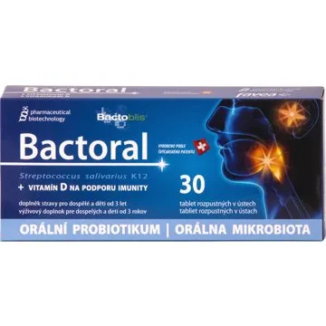 Favea Bactoral + Vitamín D 30 tabliet (4502937)