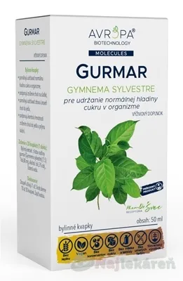 Avropa Gurmar bylinné kvapky 50 ml