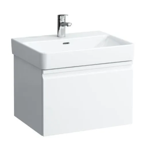 Laufen Pro S kúpeľňová skrinka pod umývadlo 57x45x39 cm biela lesk h4833710964751 8337.1.096.464.1