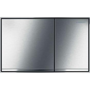 GEBERIT - Sigma60 Ovládacie tlačidlo splachovania, kefovaný chróm 115.640.GH.1
