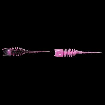 Dam gumová nástraha effzett garlic trout lure uv pink/black 6 cm 10 ks