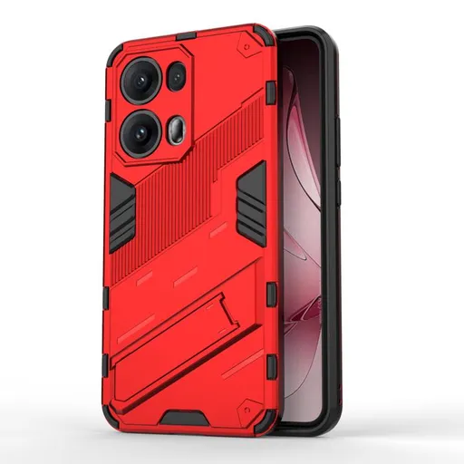 BIB Ochranný obal so stojanom pre Oppo Reno13 Pro 5G červený