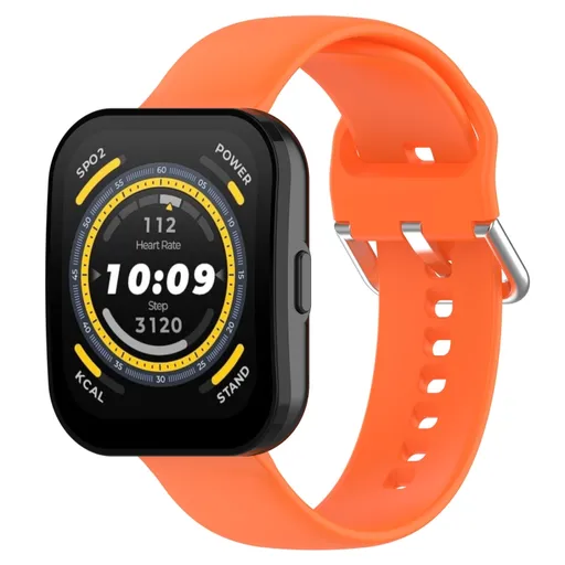 SILICONE Vymeniteľný remienok pre Amazfit Bip 5 / Bip 5 Unity oranžový