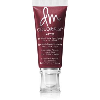 Danessa Myricks Beauty Colorfix Mattes multifunkčné líčidlo na oči, pery a tvár odtieň Plum Wine 10 ml