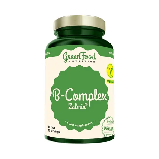 GREENFOOD NUTRITION B-komplex lalmin 60 kapsúl