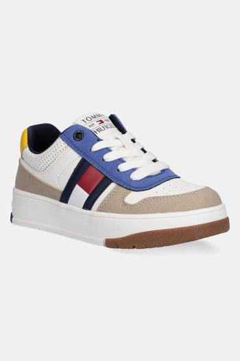 Detské tenisky Tommy Hilfiger béžová farba, T3X9-34096