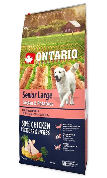ONTARIO SENIOR LARGE CHICKEN AND POTATOES AND HERBS (12KG)