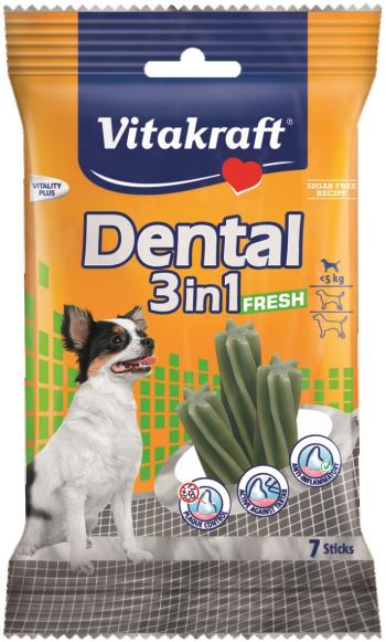 VITAKRAFT DENTAL STICKS 3IN1 FRESH XS < 5 KG,7 KS, 70 G, 2330890