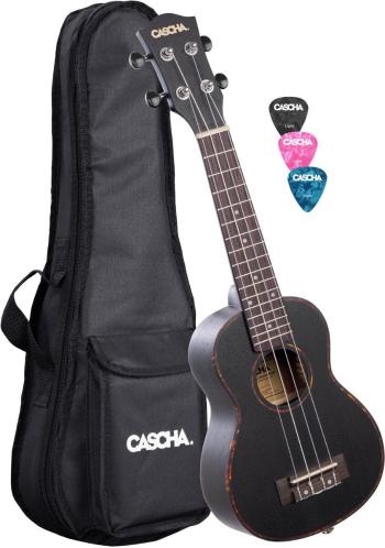 Cascha HH 2300 Premium Black Koncertné ukulele