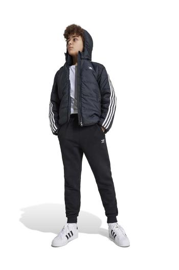 Bunda adidas Originals PADDEDACKET čierna farba, IY7497