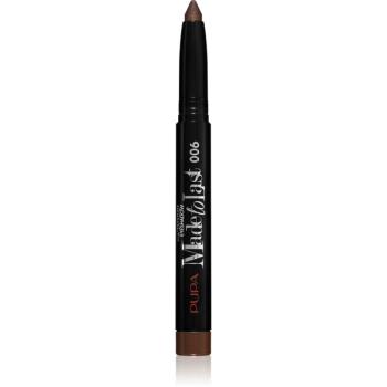 PUPA Milano Made to Last dlhotrvajúce očné tiene v ceruzke vodeodolné odtieň 006 Bronze Brown 1.4 g