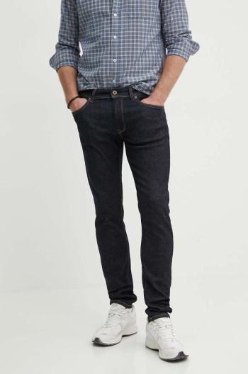 Rifle Pepe Jeans TAPERED JEANS pánske, tmavomodrá farba, PM207390AB1