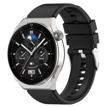 RUBBER Remienok Huawei Watch GT 3 Pro 46mm čierny