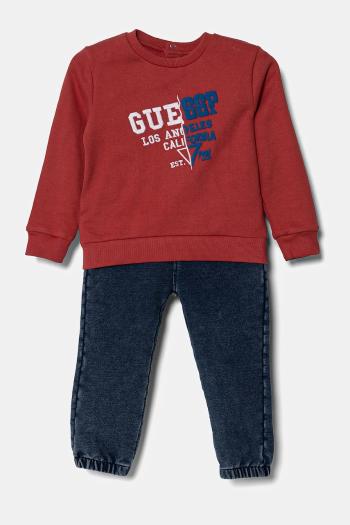 Sada pre bábätká Guess červená farba, I5RG03 KA6R4