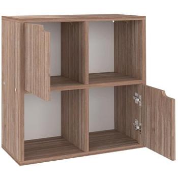 Shumee sivá sonoma 60 × 27,5 × 59,5 cm drevotrieska, 338170