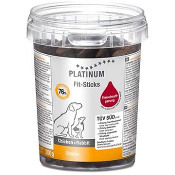 Platinum natural fit sticks chicken rabbit kura králik tyčinky 300 g (4260208740764)