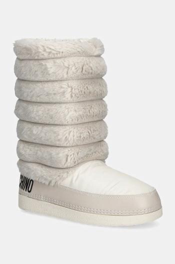 Snehule Love Moschino béžová farba, JA24312G0LISH120