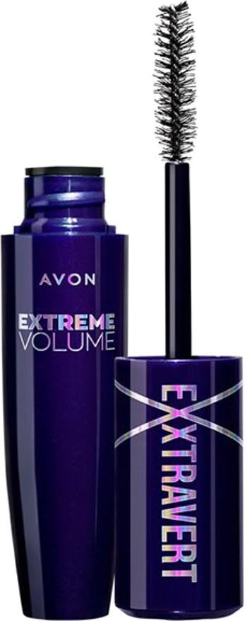 Avon Objemová riasenka Exxtravert Extra Volume 9,5 ml Blackest Black