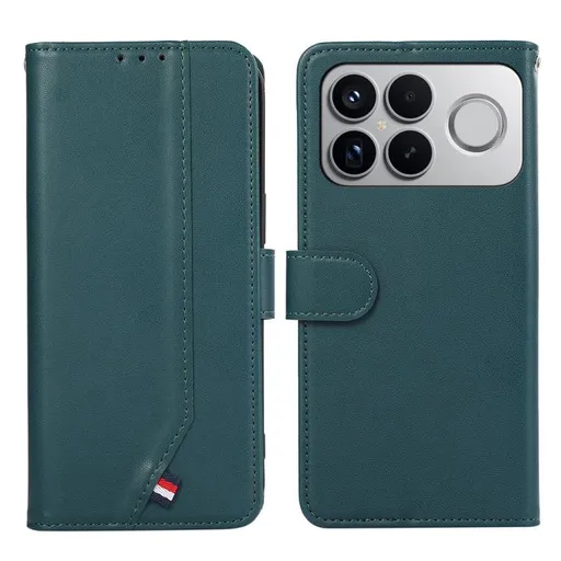 ABEEL DELICATE Peňaženkový obal POCO F8 Ultra zelený