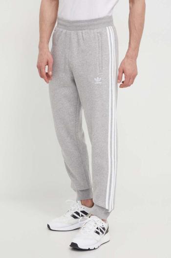 Tepláky adidas Originals 3-Stripes Pant šedá farba, melanžové, IM9318