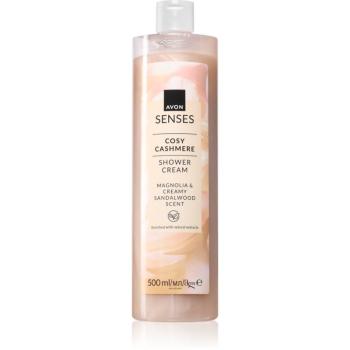Avon Senses Cosy Cashmere krémový sprchový gél 250 ml