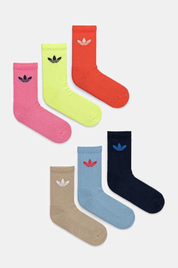Ponožky adidas Originals Tr Crew S 6-pak viac farieb, JY2679