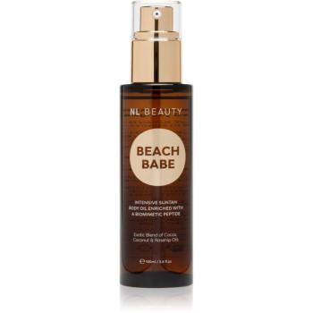 NL Beauty Beach Babe telový olej pre urýchlenie opálenia 100 ml