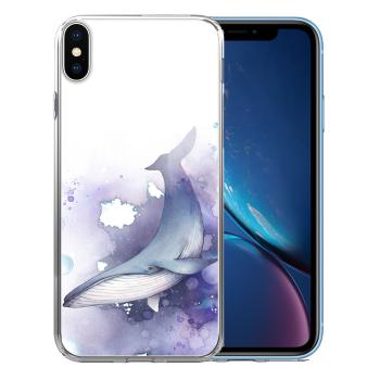 MY ART ochranný obal Apple iPhone X / XS WHALE (242)