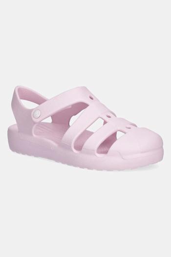 Sandále Crocs CLASSIC FISHERMAN KIDS ružová farba, 210625