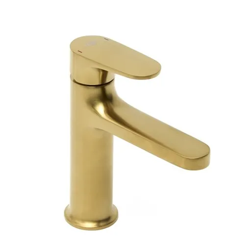 Umývadlová batéria SAT DARK bez výpuste brúsené zlato SATBSDA271PBZ