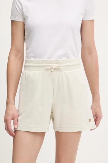 Šortky EA7 Emporio Armani béžová farba, jednofarebné, stredne vysoký pás, AF13135.7W000079