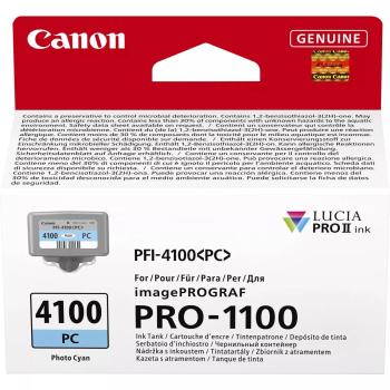 Canon PFI-4100 6781C001 foto azúrová (photo cyan) originálna cartridge