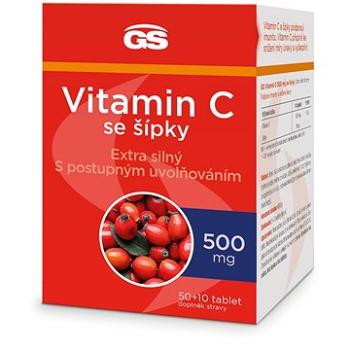 GS Vitamin C500 + šípky tbl. 50 +10 2016 (3272177)