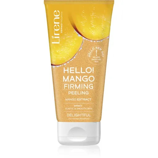 Lirene Hello! Mango spevňujúci telový peeling s vyživujúcim účinkom 175 ml