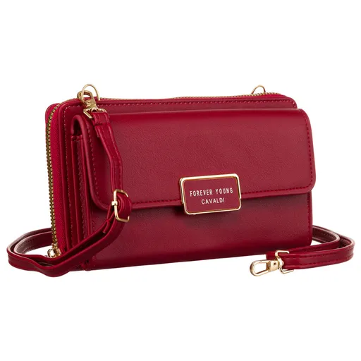 Mini peňaženka s dlhým odnímateľným popruhom - 4U Cavaldi