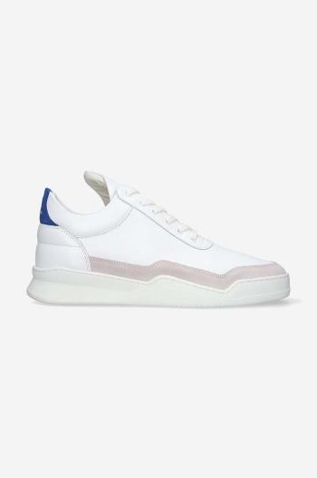 Kožené tenisky Filling Pieces Low Top Ghost biela farba, 10120631925