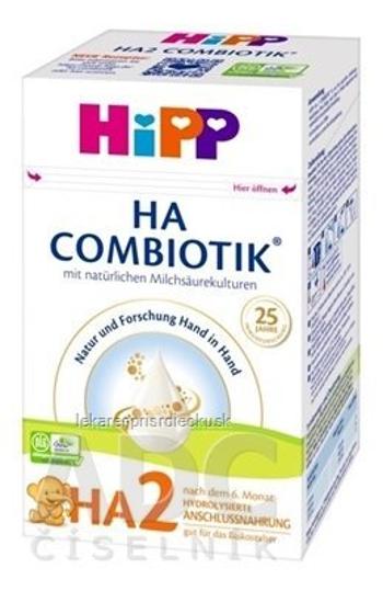 HiPP HA 2 COMBIOTIK následná mliečna dojčenská výživa (od 6. mesiaca) 600 g