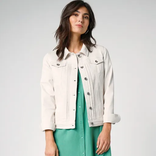 Bunda na gombíky ozdobnými zámikmi