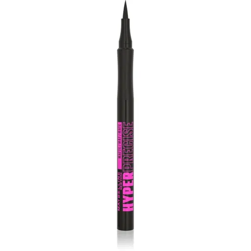 MAYBELLINE NEW YORK Hyper Precise očná linka v pere odtieň Black Matte 1 ml