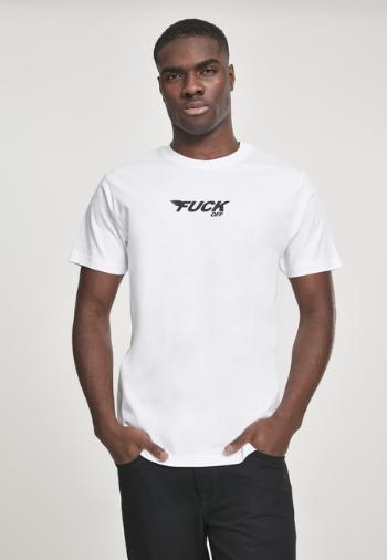 Mr. Tee Fuck Off Wings Tee white