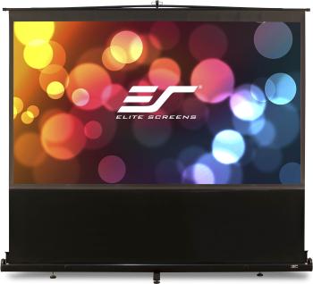 Vetítővászon ELITE SCREENS, teleszkópos rolós a padlótól 80" (16:9)