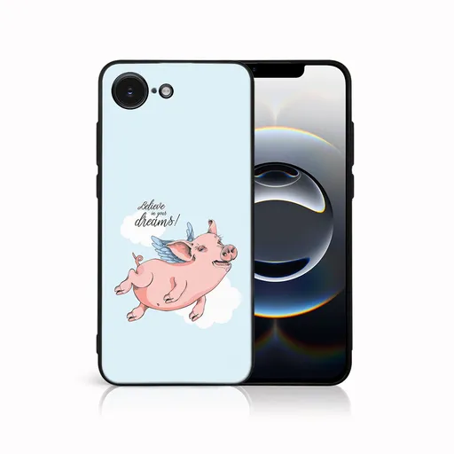 MY ART Ochranný kryt pre Apple iPhone 16e PIG (186)