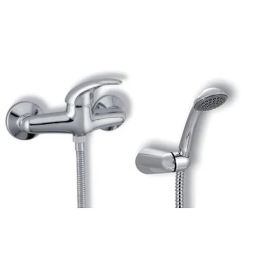 Sprchová batéria Novaservis Metalia 55 so sprchovacím setom 150 mm chróm 55060L.0