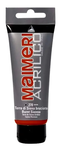 MAIMERI ACRILICO - Akrylové farby 278 - burnt sienna, 0,2 L