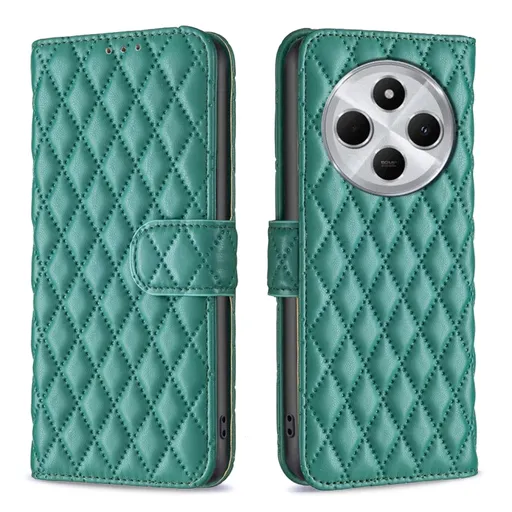 LATTICE Ochranné puzdro pre Xiaomi Redmi 14C / Poco C75 zelené