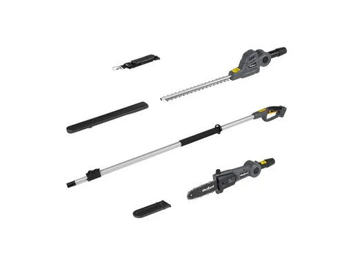 Teleskopické nožnice na živý plot + AKU píla 2v1 REBEL RB-5005.1 bez batérie