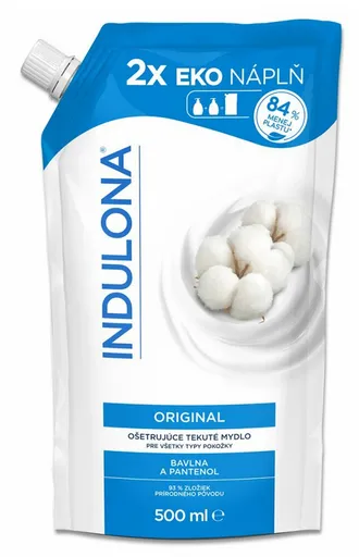 Indulona Tekuté mydlo náhradná náplň Original 500 ml